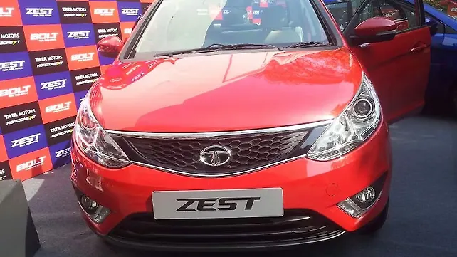 Tata Motors unveils new Zest sedan Tata Motors unveils new Zest sedan