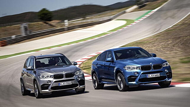 2015 BMW X5 M and X6 M revealed