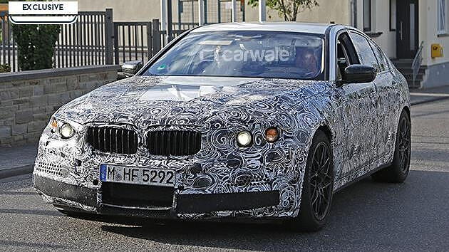 2018 BMW M5 spied testing near Nurburgring