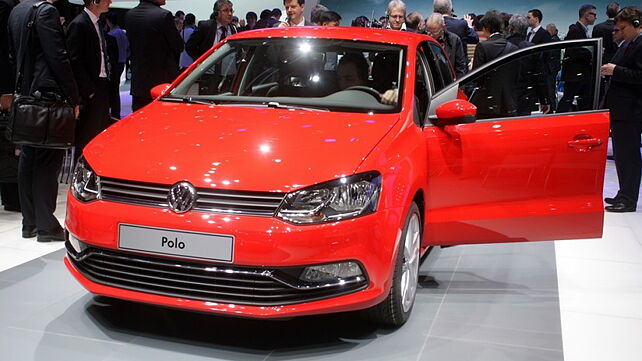 2014 Volkswagen Polo showcased at the Geneva Motor Show