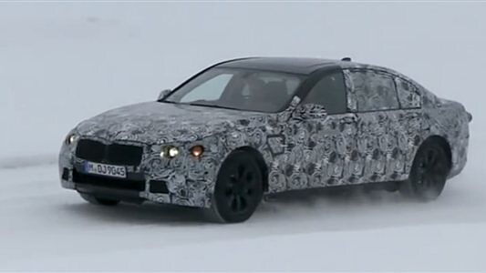 BMW 7 Series caught testing on video