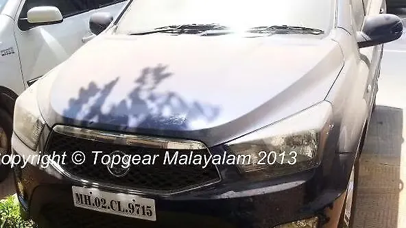 Ssangyong Actyon Sports pick-up truck spotted in India Ssangyong Actyon Sports pick-up truck spotted in India