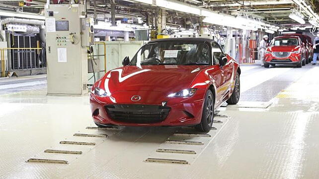 Mazda begins production of new MX-5 in Japan