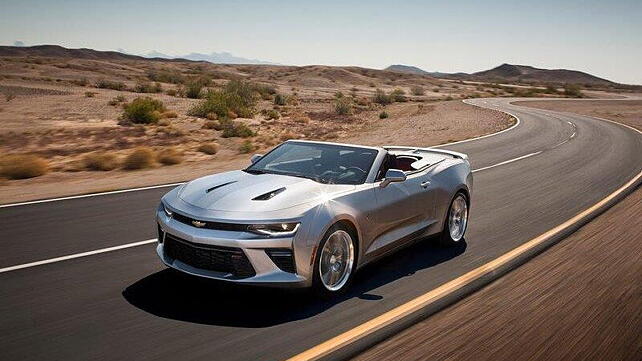 GM unveils the 2016 Chevrolet Camaro Convertible