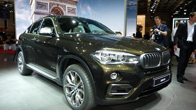 BMW X6 facelift revealed at the Paris Motor Show