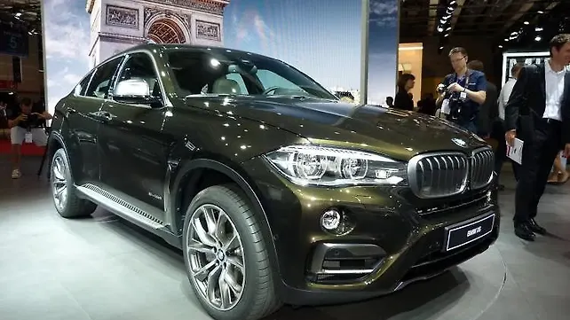 BMW X6 facelift revealed at the Paris Motor Show BMW X6 facelift revealed at the Paris Motor Show