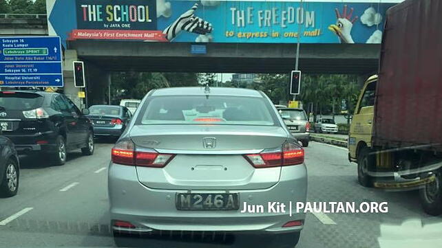 Honda City Hybrid spotted testing in Malaysia