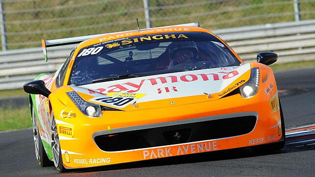 Gautam Singhania gets another podium finish at 2015 Ferrari Challenge Europe Championship