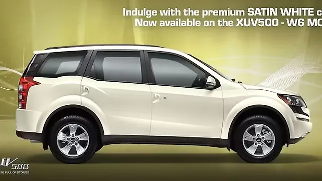 Mahindra XUV500 gets new colours Mahindra XUV500 gets new colours