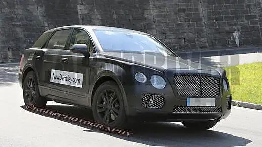 Bentley SUV spotted wearing a production body Bentley SUV spotted wearing a production body