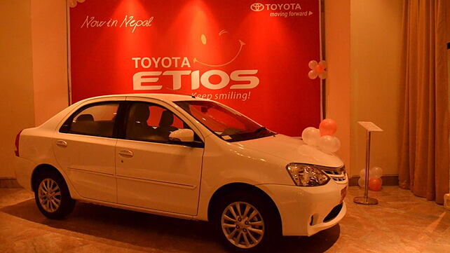 Toyota Etios launched in Nepal for 3.445 million NPR