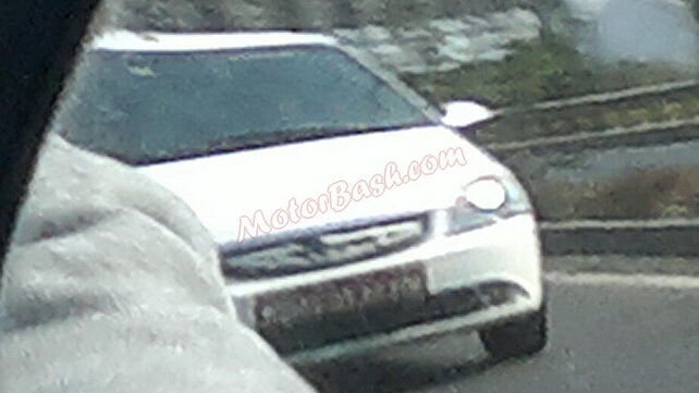 Facelifted Tata Indigo eCS spied