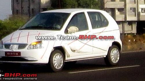 Tata Indica eV2 facelifted spied