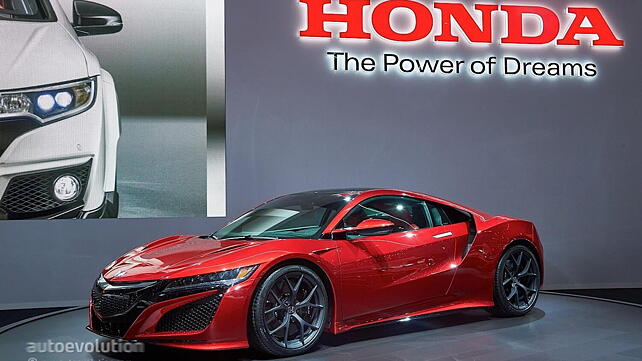 Honda NSX showcased at the Geneva Motor Show
