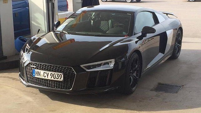 2016 Audi R8 spotted in the metal