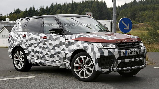 2015 Range Rover Sport RS spied testing 