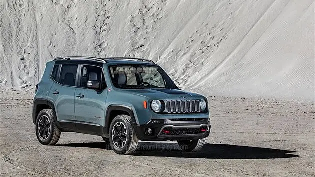 New baby Jeep might be called Renegade; Pictures revealed New baby Jeep might be called Renegade; Pictures revealed