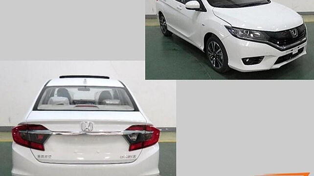 2016 Honda City facelift spied in China