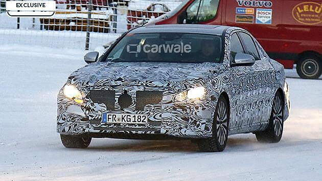 2016 Mercedes E-Class spied testing