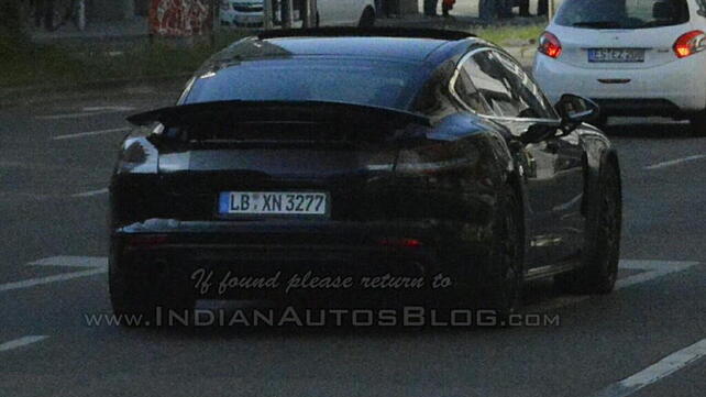2016 Porsche Panamera spotted on test