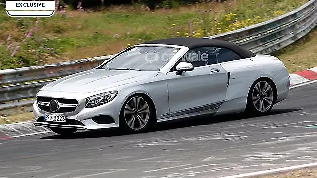Mercedes-Benz S-Class Cabriolet spotted testing Mercedes-Benz S-Class Cabriolet spotted testing