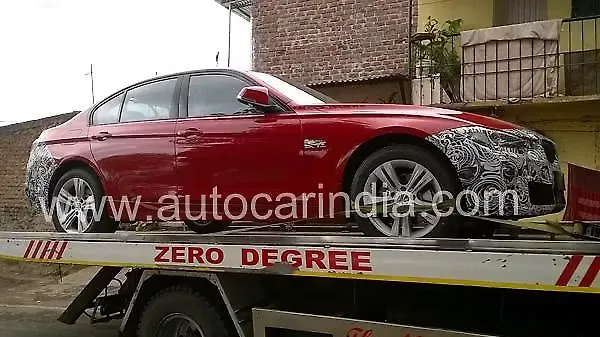 2016 BMW 3 Series spied in India 2016 BMW 3 Series spied in India
