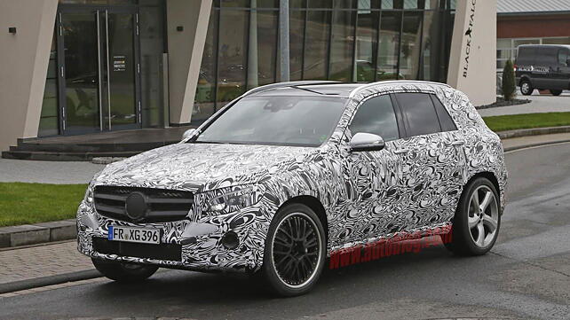 Mercedes-Benz GLC 63 AMG spied on public roads