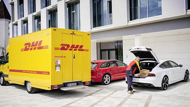 Audi teams up with Amazon and DHL to deliver stuff straight to the boot of a car