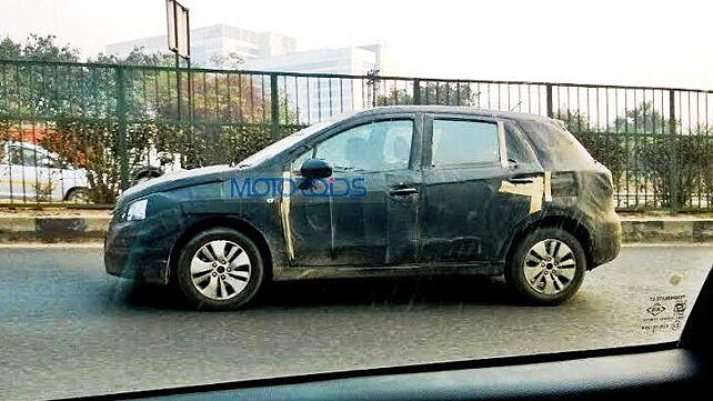 Maruti Suzuki SX4 S-Cross spied testing again