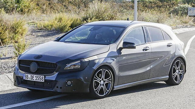 Mercedes-Benz A-Class facelift spied