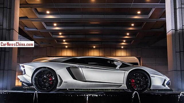 Lamborghini unveils one off Aventador Jackie Chan Edition