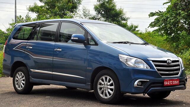 Toyota Innova facelift Z variant launched for Rs 15.07 lakh