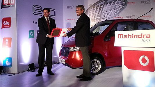 Mahindra Reva and Vodafone India announce technology partnership