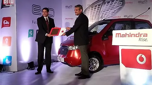 Mahindra Reva and Vodafone India announce technology partnership Mahindra Reva and Vodafone India announce technology partnership