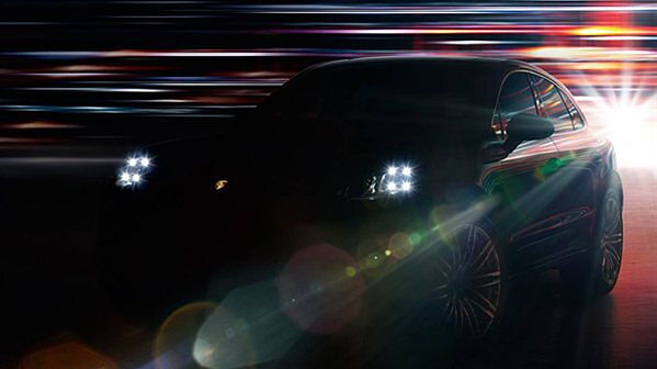 Porsche Macan teased ahead of LA Motor Show debut