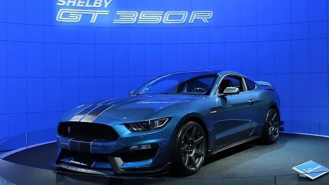 2015 New York Auto Show: Ford Mustang Shelby GT350R showcased 2015 New York Auto Show: Ford Mustang Shelby GT350R showcased
