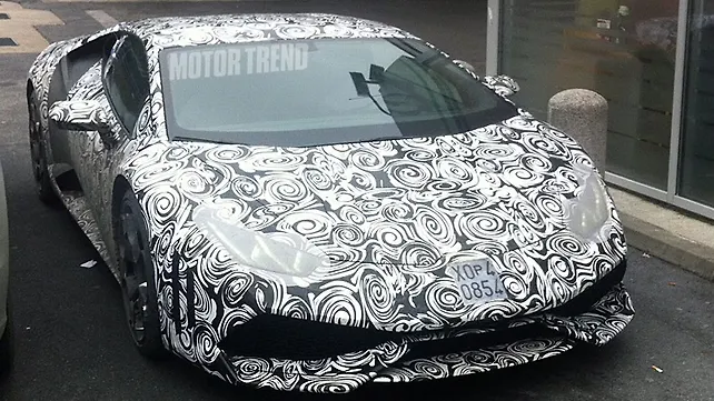 Lamborghini Cabrera seen sans plastic camouflage in Europe Lamborghini Cabrera seen sans plastic camouflage in Europe