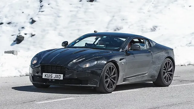 Aston Martin DB11 spotted again Aston Martin DB11 spotted again