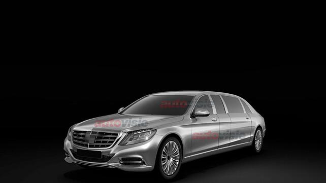 Mercedes-Benz S-Class Pullman patent drawings leaked