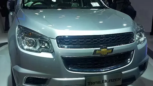 GM unveils the Chevrolet Trailblazer at the Auto Expo GM unveils the Chevrolet Trailblazer at the Auto Expo