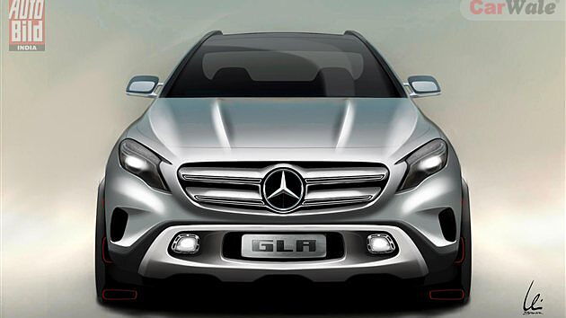 Mercedes-Benz GLA compact SUV previewed ahead of Shanghai Motor Show