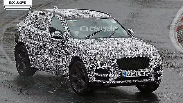 Jaguar F-Pace spotted testing at Nurburgring Jaguar F-Pace spotted testing at Nurburgring
