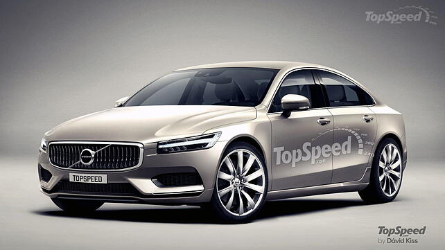 Volvo S90 rendered