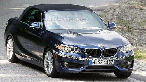 BMW 2 Series convertible spotted testing again