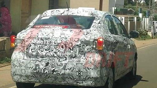 Tata Kite sedan spied testing in Tamil Nadu