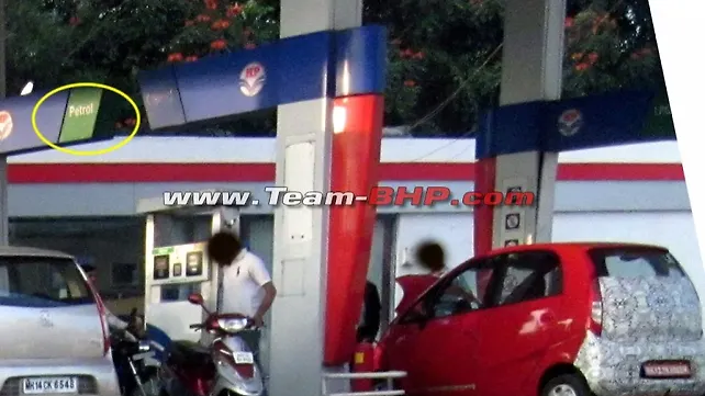 A new facelifted Nano test mule spotted near Pune A new facelifted Nano test mule spotted near Pune