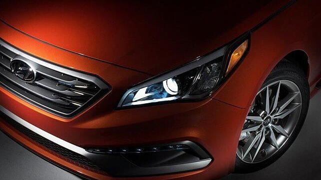 Hyundai unveils the 2015 Sonata at the New York Auto Show