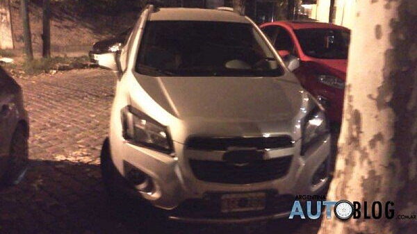 Chevrolet Trax spotted in Argentina
