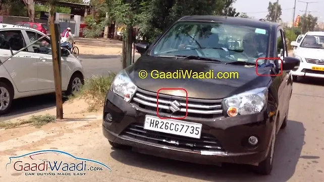 Maruti Celerio diesel spotted testing Maruti Celerio diesel spotted testing