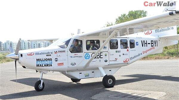 Mahindra GippsAero’s GA8 TC 320 Airvan touches down in Mumbai